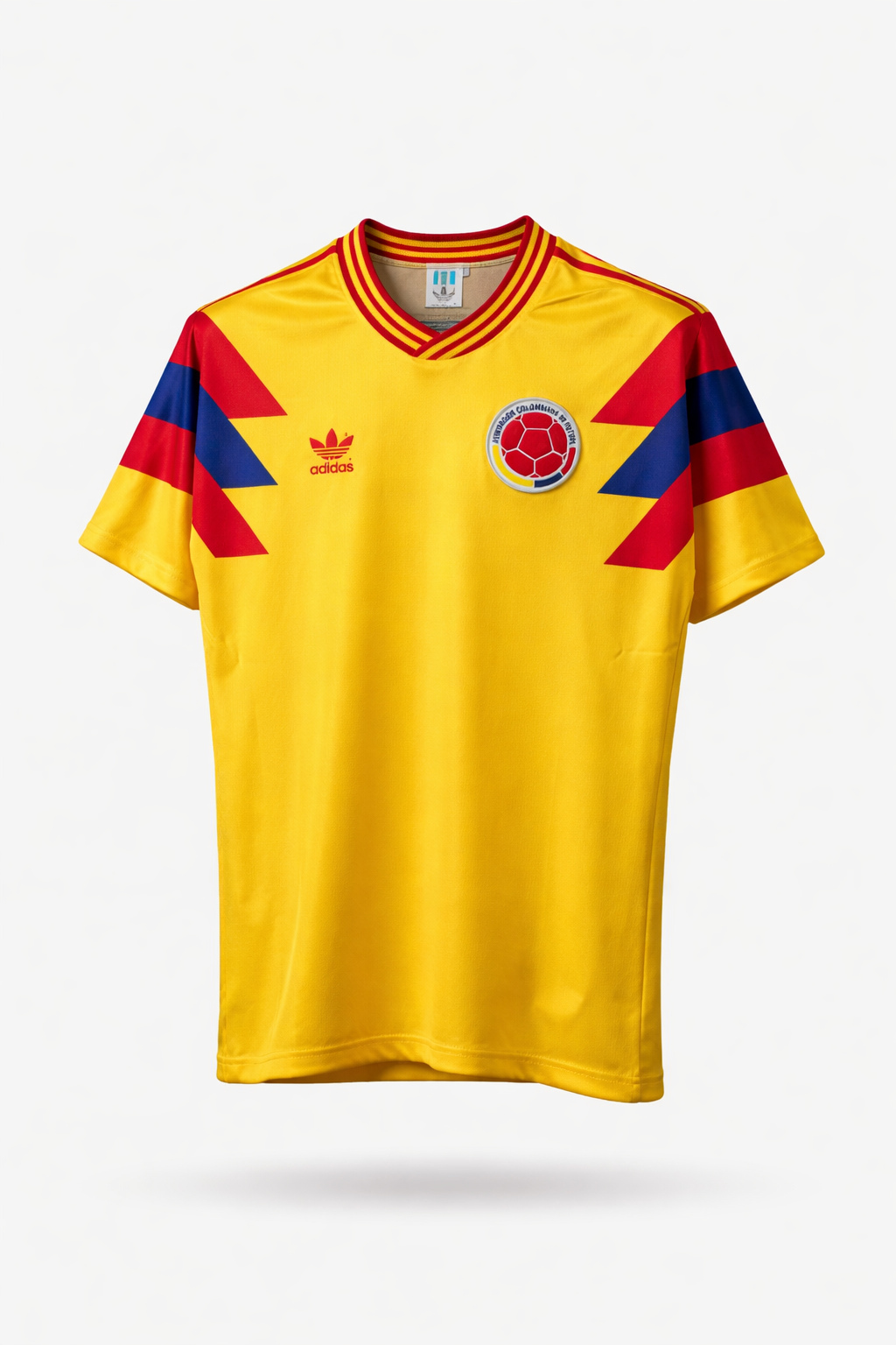 Camiseta retro de Colombia Bordada