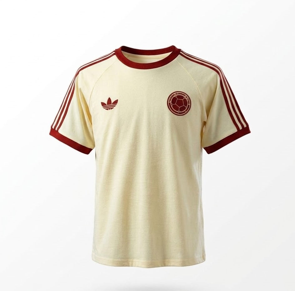 CAMISETA TIPO RETRO BEIGE